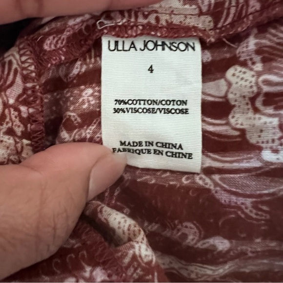 Ulla Johnson Amaranthus 'Adele' Mini Dress |Size 4| NWT - Picture 10 of 11